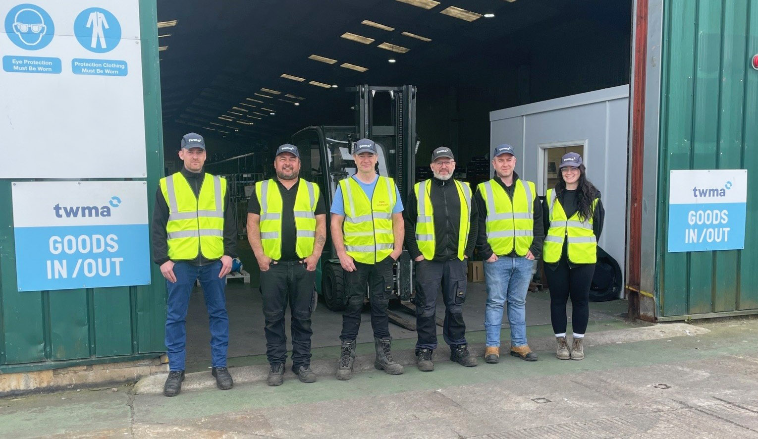 TWMA Celebrates 10 Years LTI-Free at Tullos Materials Management Centre.